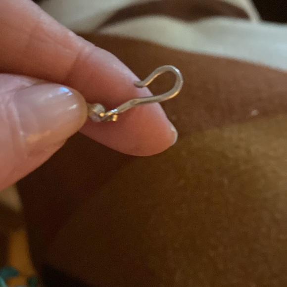 Jay king signature hook necklace in sterling silver & Turquoise Vintage 21” - Picture 5 of 6